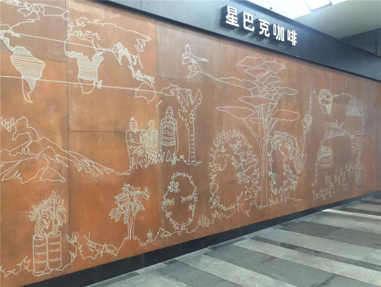 珠晖耐候钢幕墙